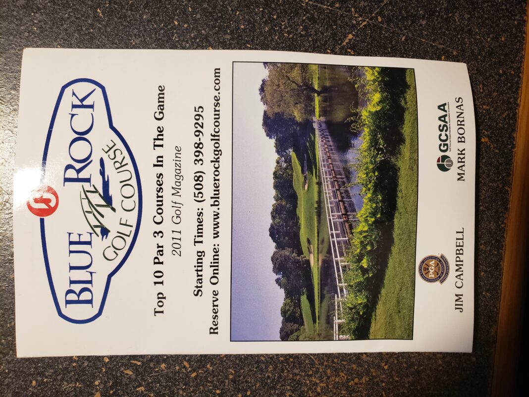 Blue Rock Golf Course New England dot Golf