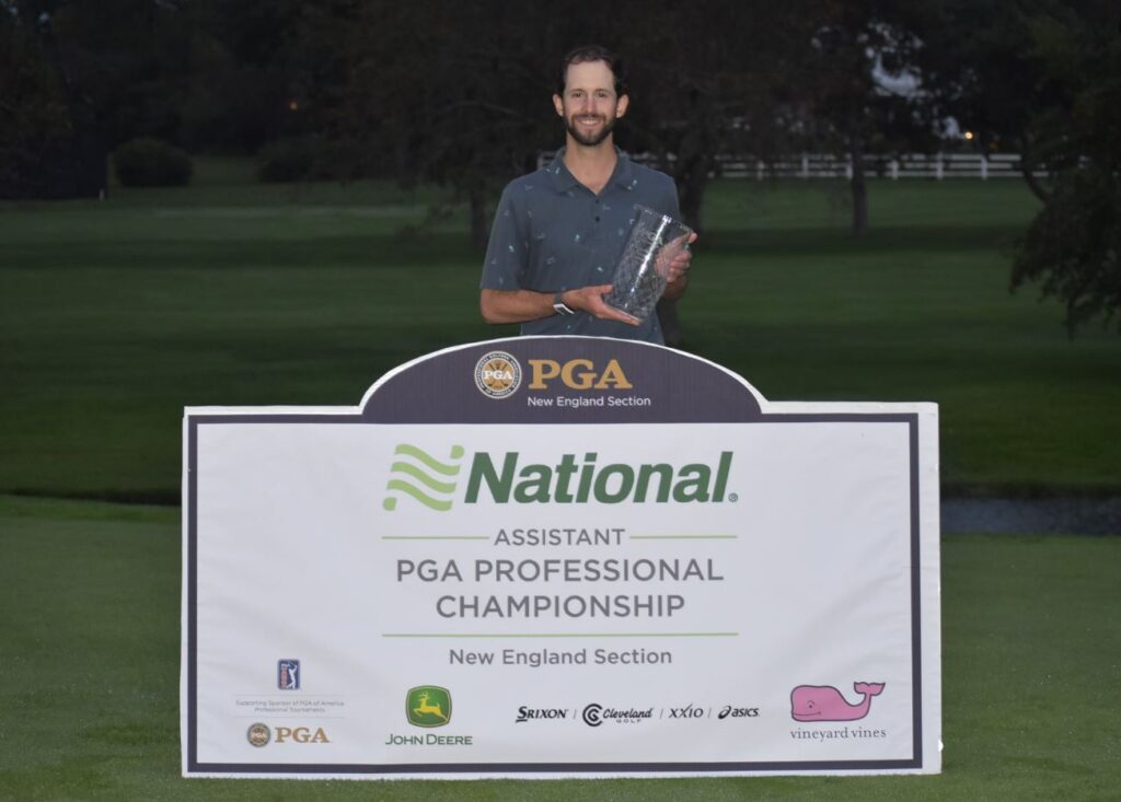 Christopher Gentle captures New England PGA Assistant Championship