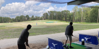Chris Cote’s Golf Shop is another happy customer using Power Tee Technology